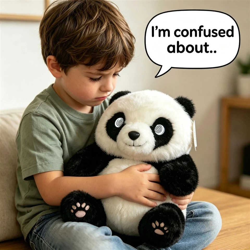 How AI Emotional LED Eyes And Motion Tech Redefine Smart Plush Toys factory